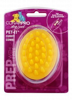 Conairpro Pet-It Yellow Curry Comb