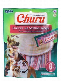 Inaba Churu Creamy Chicken & Salmon Dog Treats