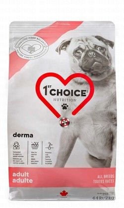 1st Choice Derma Dry Food for Adult Dogs (1+ Years)
