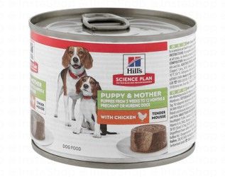 Hill's Science Plan Mousse with Chicken for Puppies & Mother Dogs
