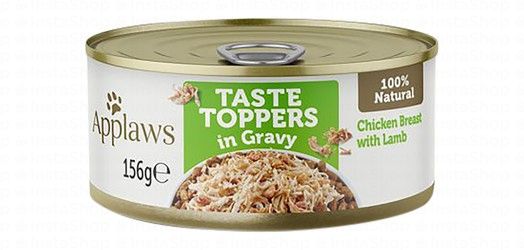 Applaws Taste Toppers Wet Dog Food with Chicken & Lamb in Gravy