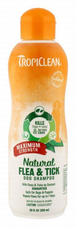 Tropiclean Natural Flea & Tick Dog Shampoo