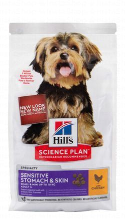 Hill's Science Plan Dry Food with Chicken for Adult Dogs with Sensitive Stomach & Skin