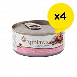Applaws Natural Wet Cat Food with Tuna Fillet & Prawns