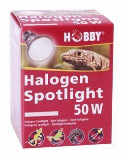 Hobby 50W Halogen Spotlight for Reptiles & Amphibians
