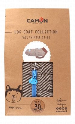 Camon Choco Brown Dog Coat Size 30