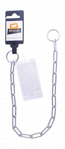 Ferplast 44cm Chrome Chain Dog Collar