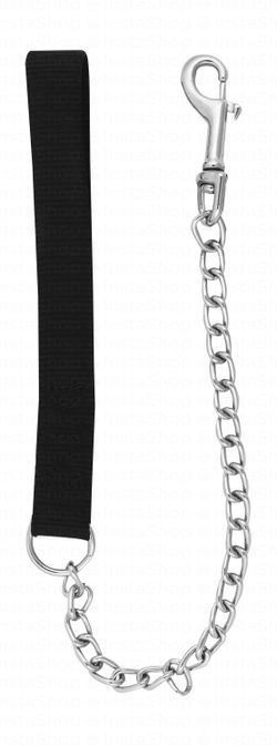 Camon Metal Dog Leash with Black Handle (40x0.3cm)