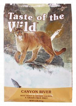Taste of the Wild Canyon River Dry Cat Food with Trout & Smoked Salmon