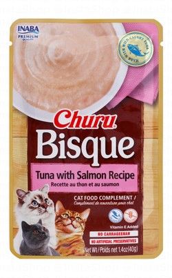 Inaba Churu Tuna & Salmon Bisque Cat Treat