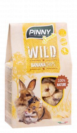 Pinny Wild Banana Chip Treats for Rodents