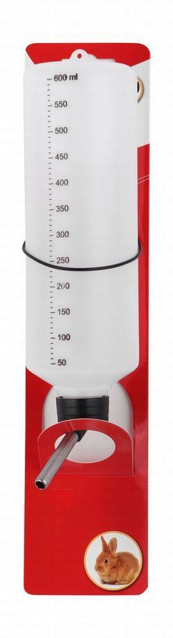 Camon Black & White 600ml Rodent Water Bottle