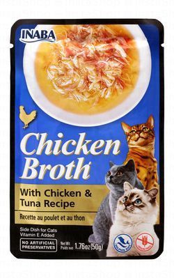Inaba Wet Cat Food with Chicken & Tuna in Broth