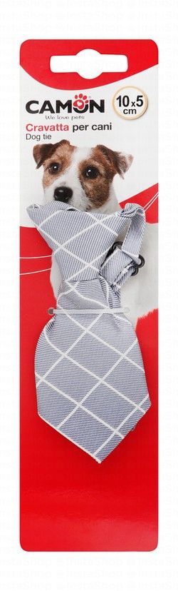Camon Gray Dog Tie (10x5cm)
