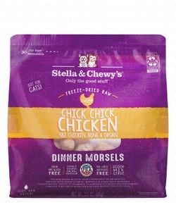 Stella & Chewy's Chick Chick Freeze-Dried Raw Dinner Morsels Cat Food with Chicken