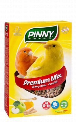 Pinny Premium Mix Bird Food with Fruits, Biscuits & Grainvit for Canaries
