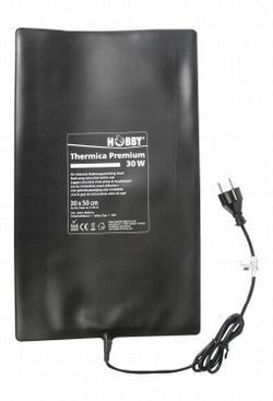 Hobby Black 30W Thermica Heating Mat for Terrariums (30x50cm, 220-240V, 50/60Hz)