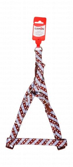 Camon Brown & Purple Dog Harness (45-75x2cm)