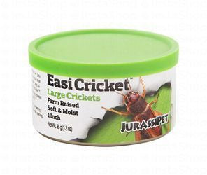 Jurassipet Easi Farm Raised Large 2.5cm Crickets for Reptiles