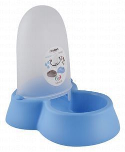 Imac Light Blue 1.5L Pet Food & Water Dispenser