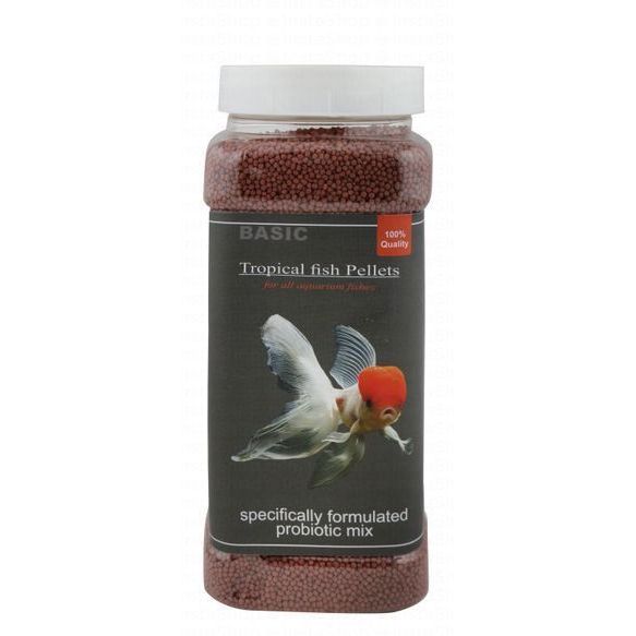Basic Food Pellets for Goldfish & Tropical Fish