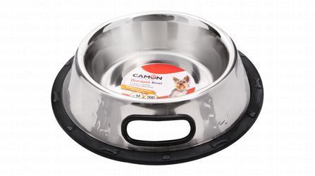Camon Durapet 500ml Stainless Steel Pet Bowl