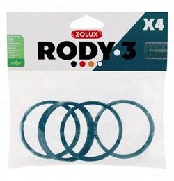 Zolux Rody 3 Blue Connecting Rings for Rodent Cages