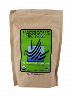 Harrison's Organic Lifetime Super Fine Bird Food for Small Breed Adult Birds