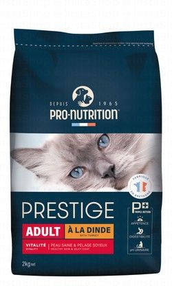 Pro-Nutrition Prestige Dry Food with Turkey for Adult Cats