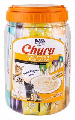Inaba Churu Creamy Cat Treats Chicken Varieties