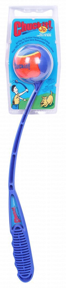 Chuckit Jr Blue Thrower & Ball Dog Toy