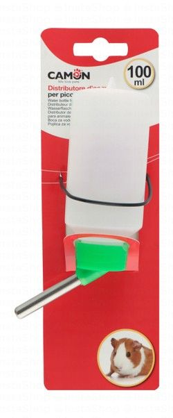 Camon Green & White 100ml Water Bottle for Rodents