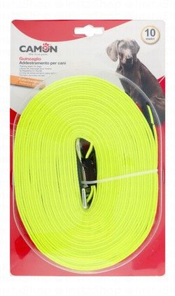 Camon Neon Green 10m Reflective Training Dog Leash