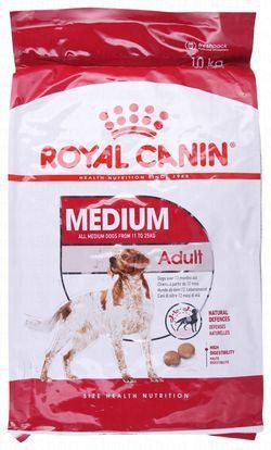 Royal Canin Dry Food for Medium Breed Adult Dogs (12+ Months & 11-25kg)
