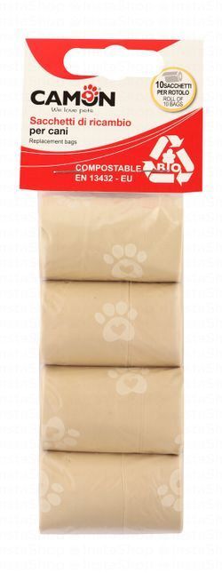 Camon Beige Pet Poop Bags