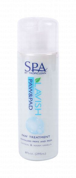 Tropiclean Spa Lavish Paw & Pad Treatment with Oatmeal & Warm Vanilla
