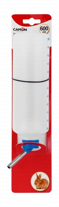 Camon Blue & White 600ml Rodent Water Bottle