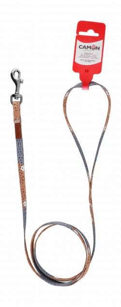 Camon Beige & Gray Pet Leash (120x1cm)