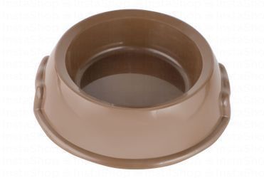 Pet Mode Medium Brown Plastic Pet Bowl