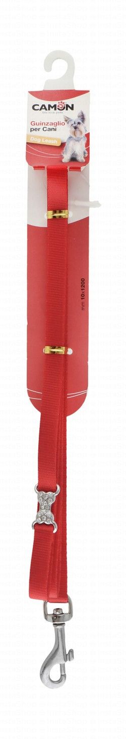 Camon Red Dog Leash (120x1cm)
