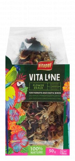 Vitapol Vita Line Flower Snack for Parrots & Exotic Birds