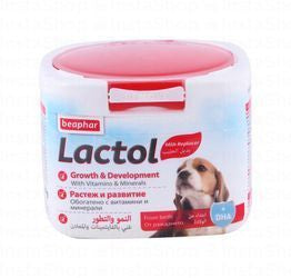 Beaphar Lactol Milk Replacer with Vitamins & Minerals for Newborn Puppies, Pregnant & Lactating Dogs