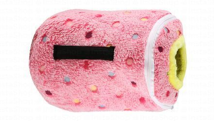 Pado Pink Polka Dot Print Rodent Bed (20x15x5cm)