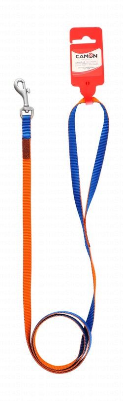 Camon Blue & Orange Dog Leash (120x1cm)