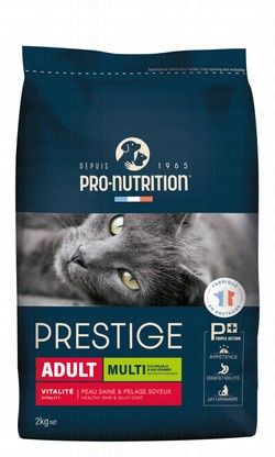 Pro-Nutrition Prestige Dry Food with Poultry & Vegetables for Adult Cats
