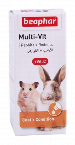 Beaphar Multivitamin Liquid Supplement for Rabbits & Rodents