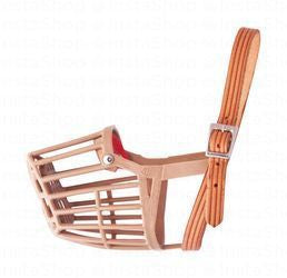 Kruuse Brown Plastic Dog Muzzle Size 4