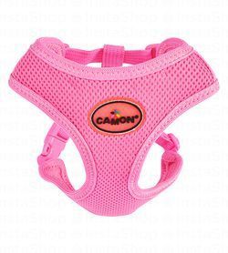 Camon Small Pink Double Mesh Dog Harness