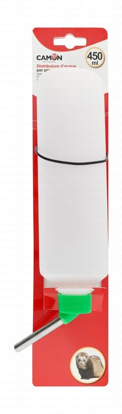 Camon Green & White 450ml Water Bottle for Rodents