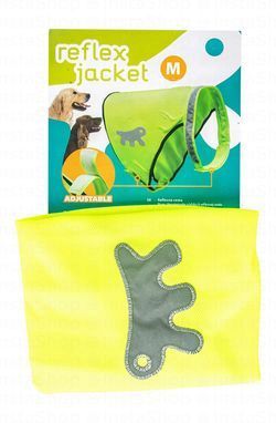 Ferplast Medium Light Green Adjustable Dog Jacket